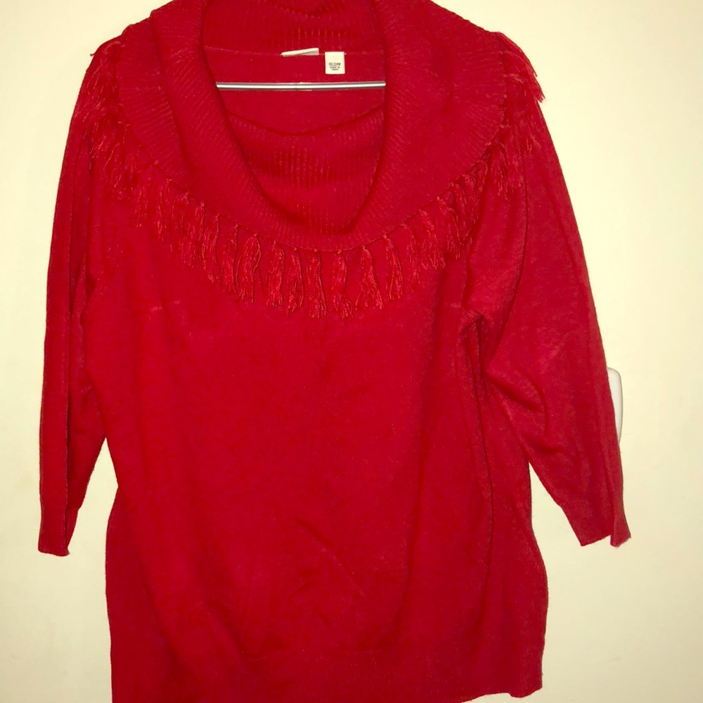 Cato light weight sweater shirt. 3/4 sleeve 22/24